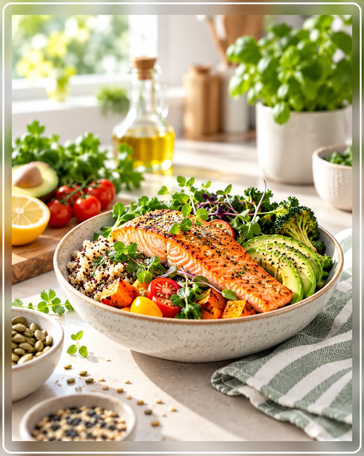 Make healthy food feel practical and enjoyable.