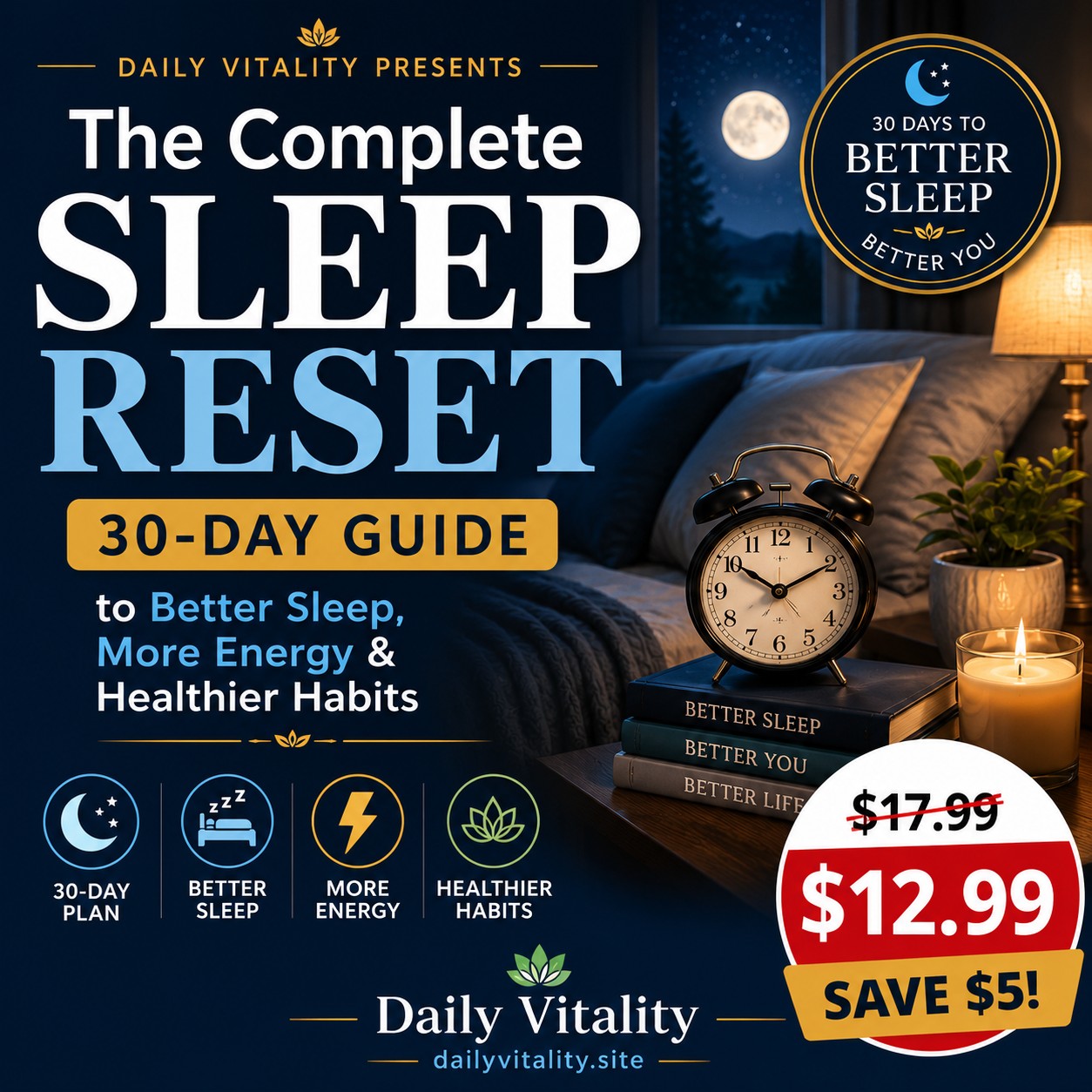 The Complete Sleep Reset - ebook cover