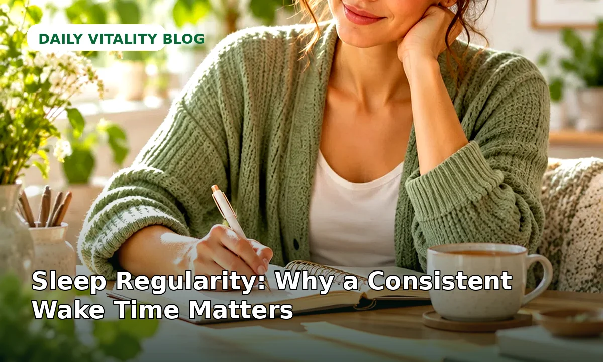 Sleep Regularity: Why a Consistent Wake Time Matters