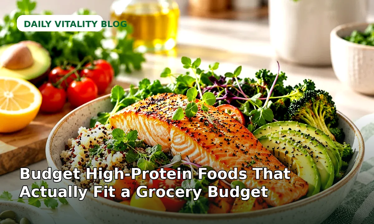 Budget High-Protein Foods That Actually Fit a Grocery Budget