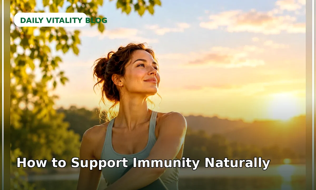 How to Support Immunity Naturally