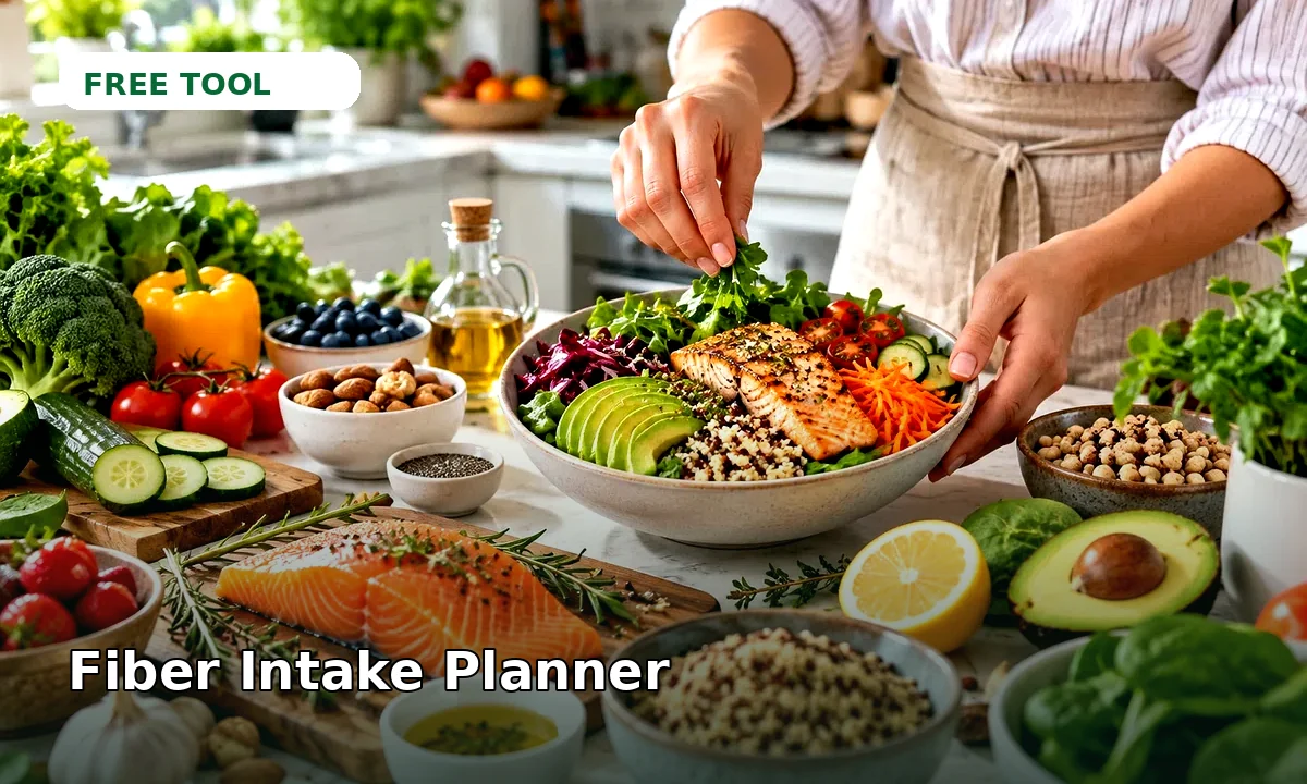 Fiber Intake Planner tool preview