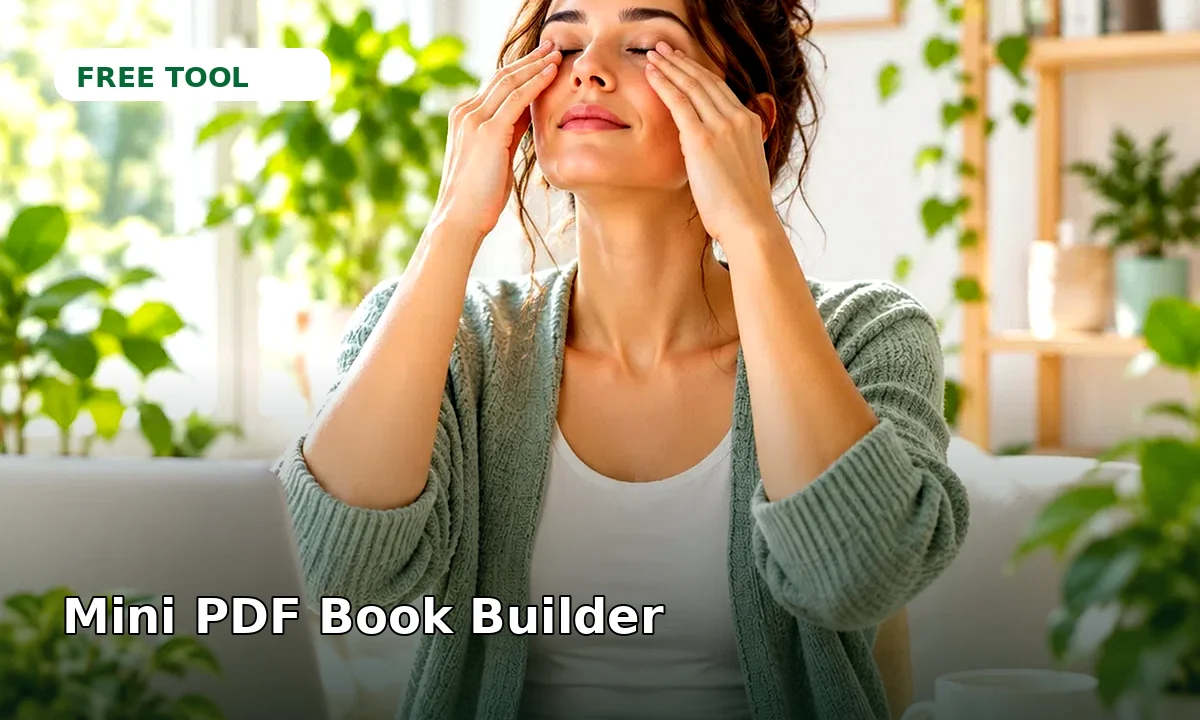 Mini Pdf Book Builder tool preview