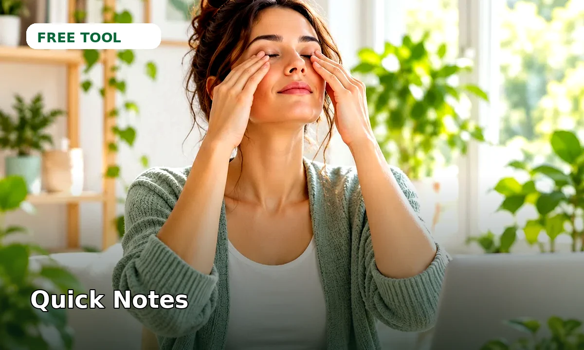 Quick Notes tool preview