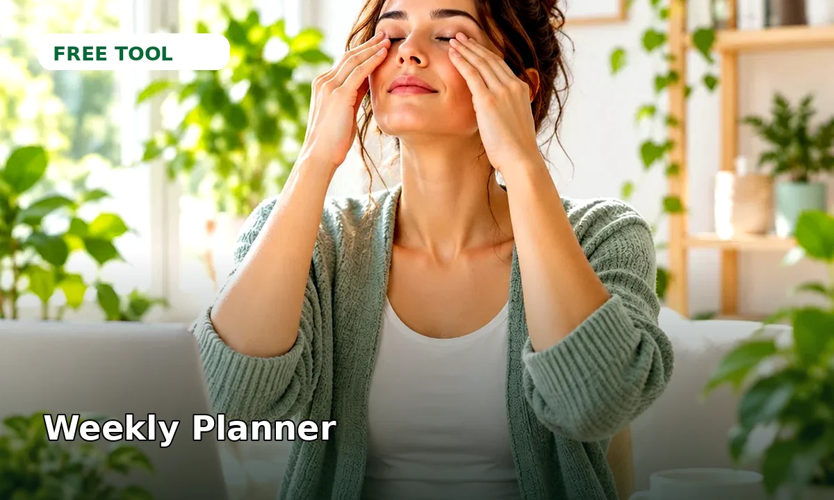 Weekly Planner tool preview