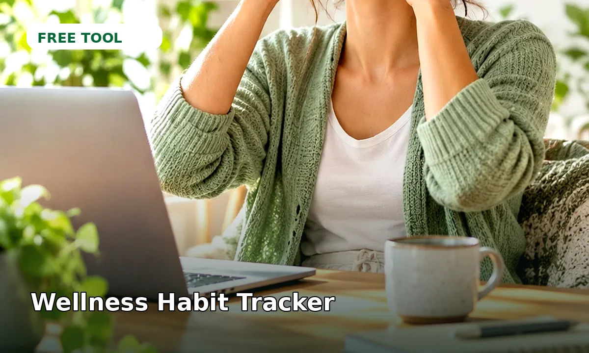 Wellness Habit Tracker tool preview