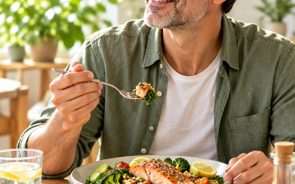 Protein & Fiber Meal Planner visual